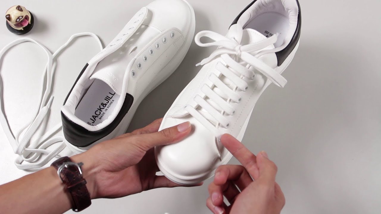 Hướng dẫn buộc dây giày kiểu Alexander McQueen Sneaker