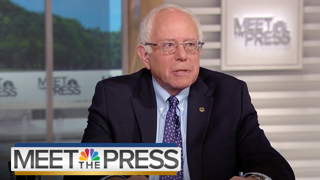 Bernie Sanders On Capitalism, Clinton And Gun Control (Full Interview) | Meet The Press | NBC News