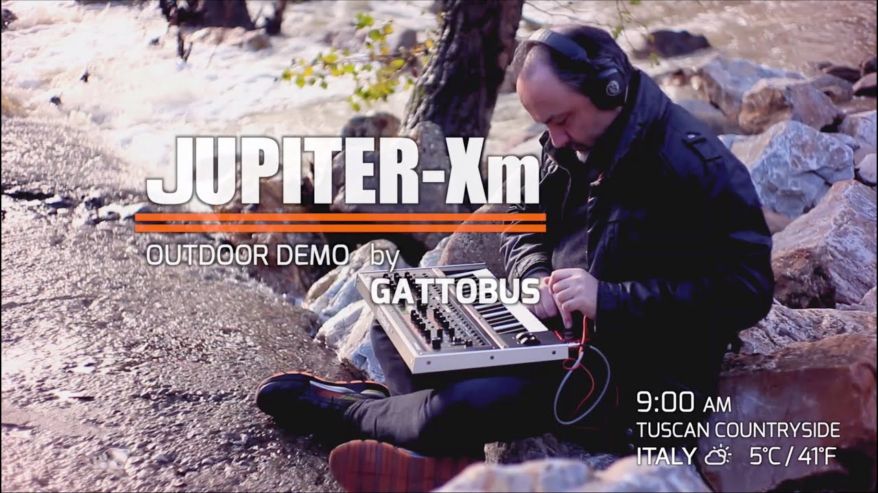 Roland JUPITER-Xm - (Firmware Ver.1.03) - Outdoor DEMO 