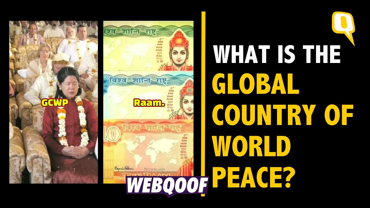 What is the Global Country of World Peace &ndash; a &lsquo;Borderless Hindu Country&rsquo;? | The Quint