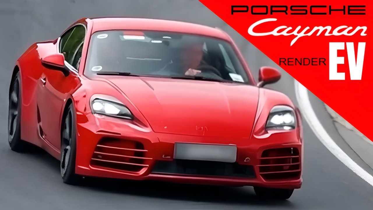 Электрический Porsche 718 Cayman: лёгкий ответ уже здесь