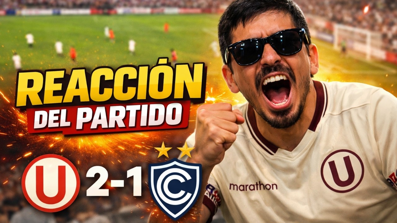 ¡PARTIDAZO CREMA! UNIVERSITARIO 2-1 CIENCIANO | REACCIÓN BRUTAL 🚨