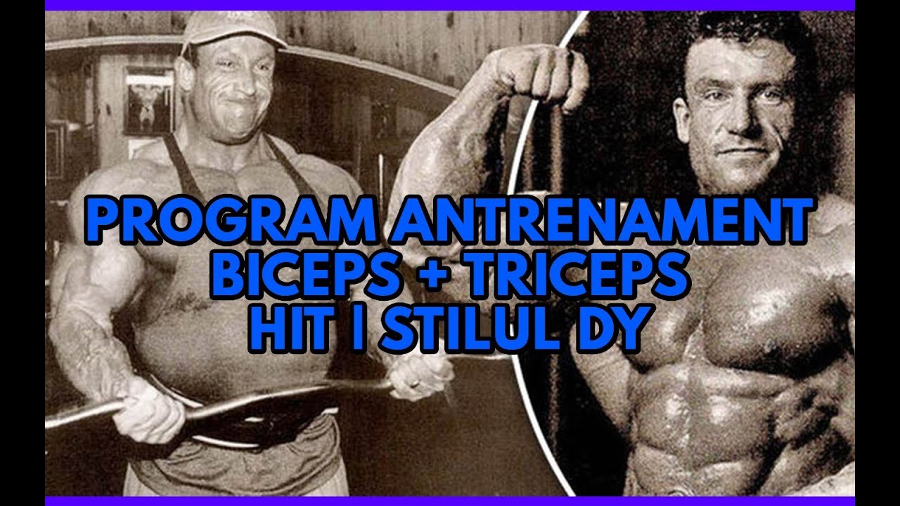 Antrenament HIT Biceps + Triceps | Stilul Dorian Yates | Pregatirea lui Ionut Liviu