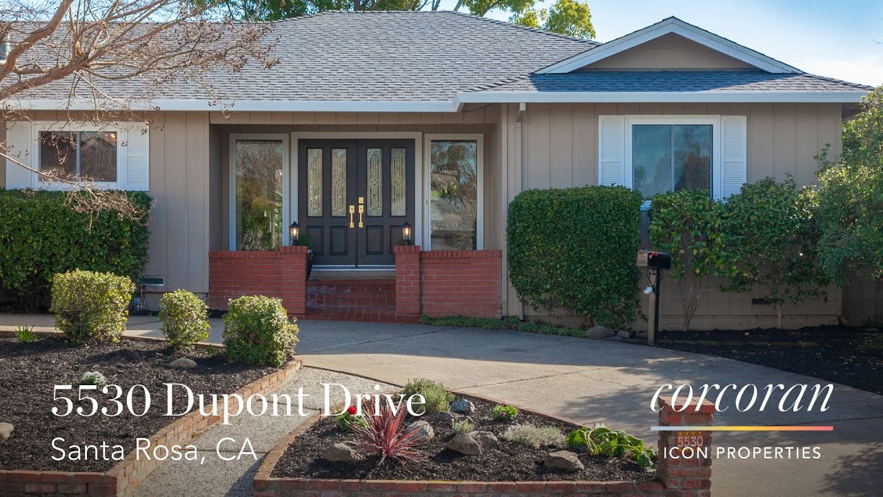 5530 Dupont Drive ~ Santa Rosa Home for Sale