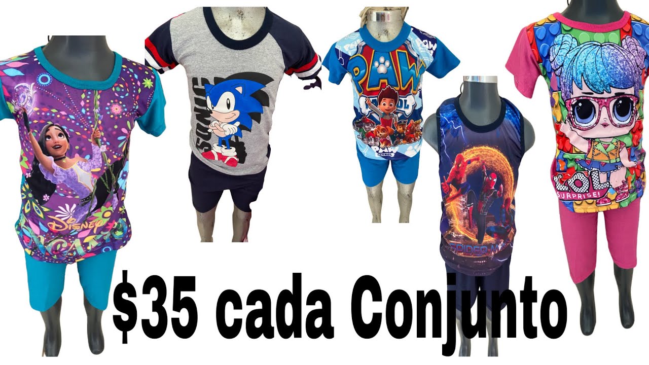 CONJUNTOS ECONÓMICOS DE NIÑOS 🛍💕