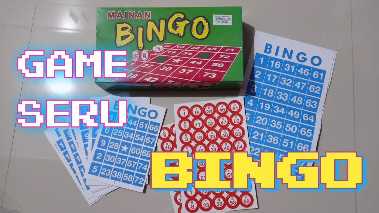 PERMAINAN BINGO | BINGO BOARDGAME !! Game Lawas !!