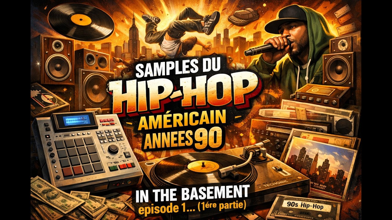 SERIE FUNK IN THE BASEMENT EPISODE 6: The Samples.  Episode 1 U.S hip hop ...........1&egrave;re partie