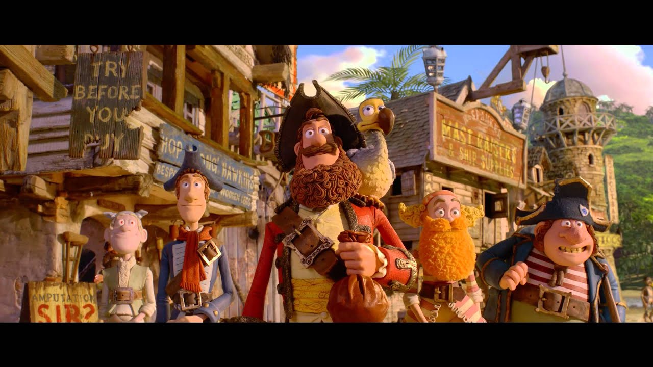 Die Piraten - Ein Haufen merkwürdiger Typen | Trailer #1 D (2012) 3D Aardman