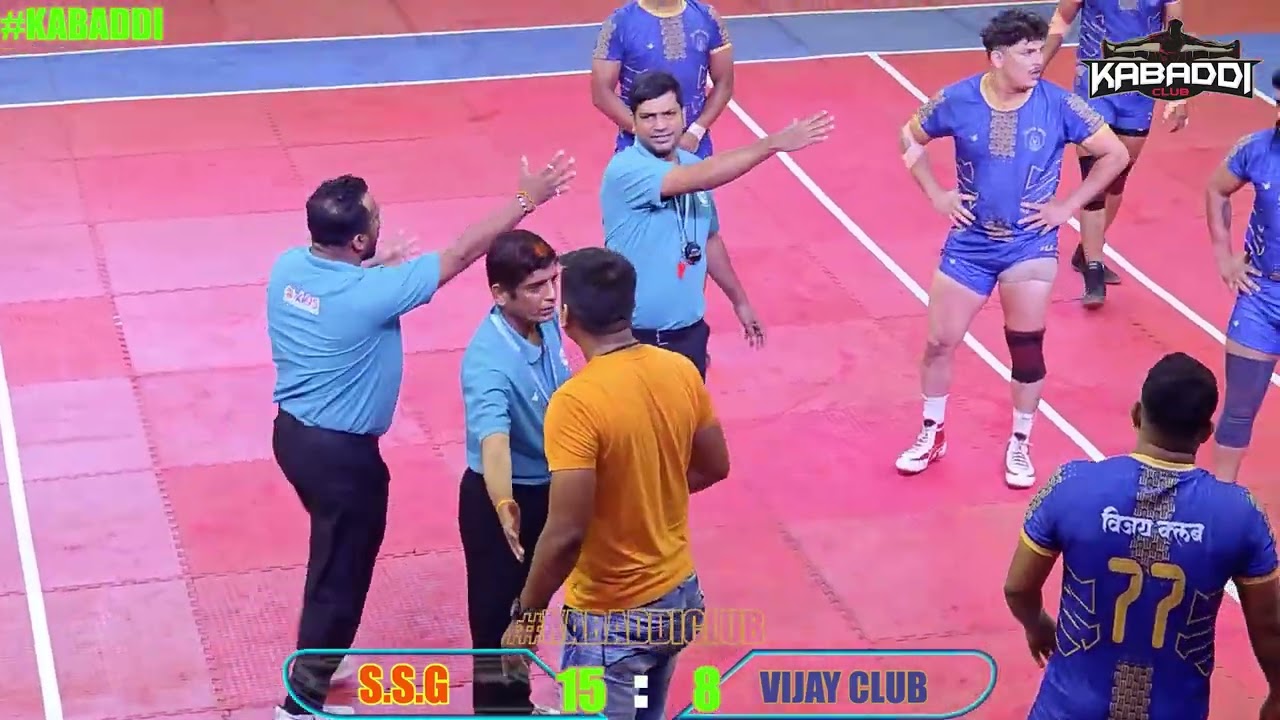 fight for quarter--S.s.g (Mumbai) vs Vijay club (Mumbai) swami samartha tournament 2026 #kabaddi