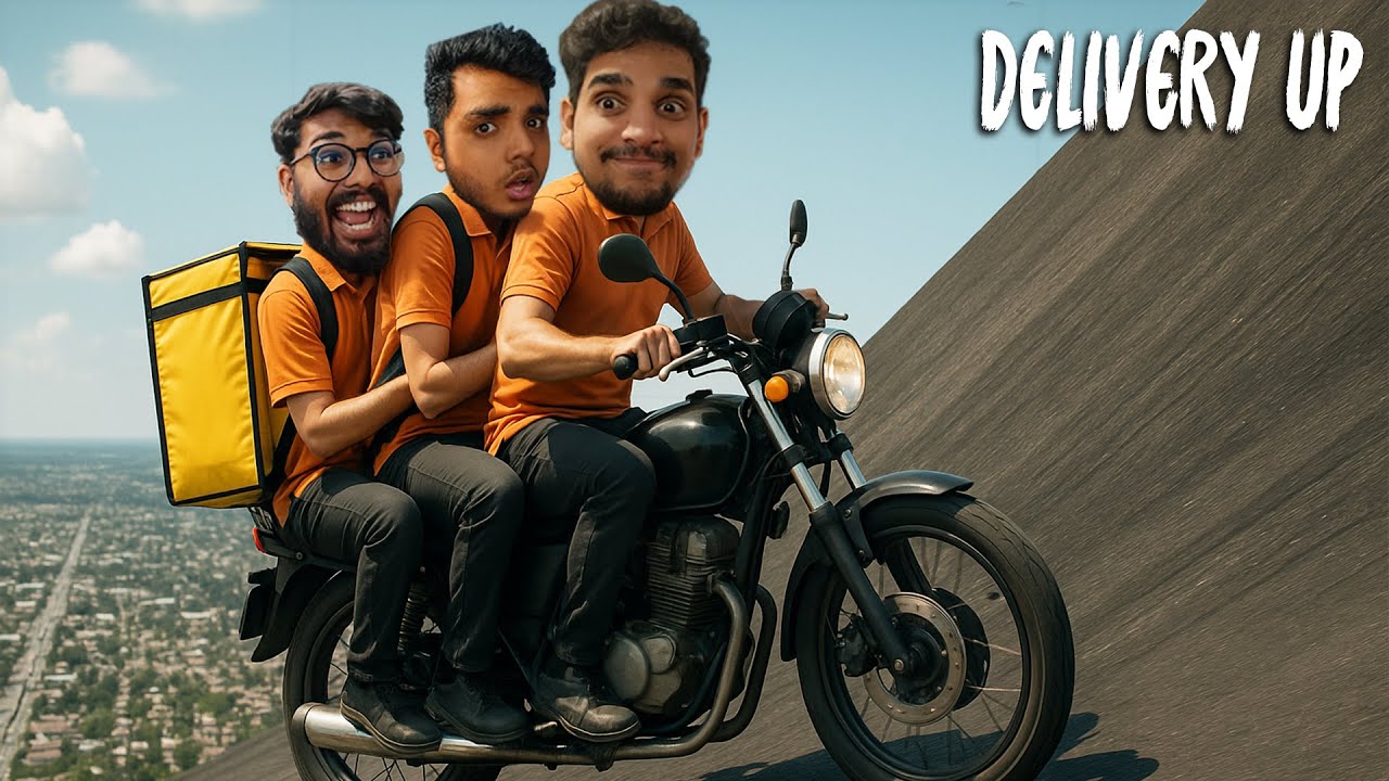 WE GOT AN IMPORTANT PACKAGE TO DELIVER ONLY UP !! 😂😂