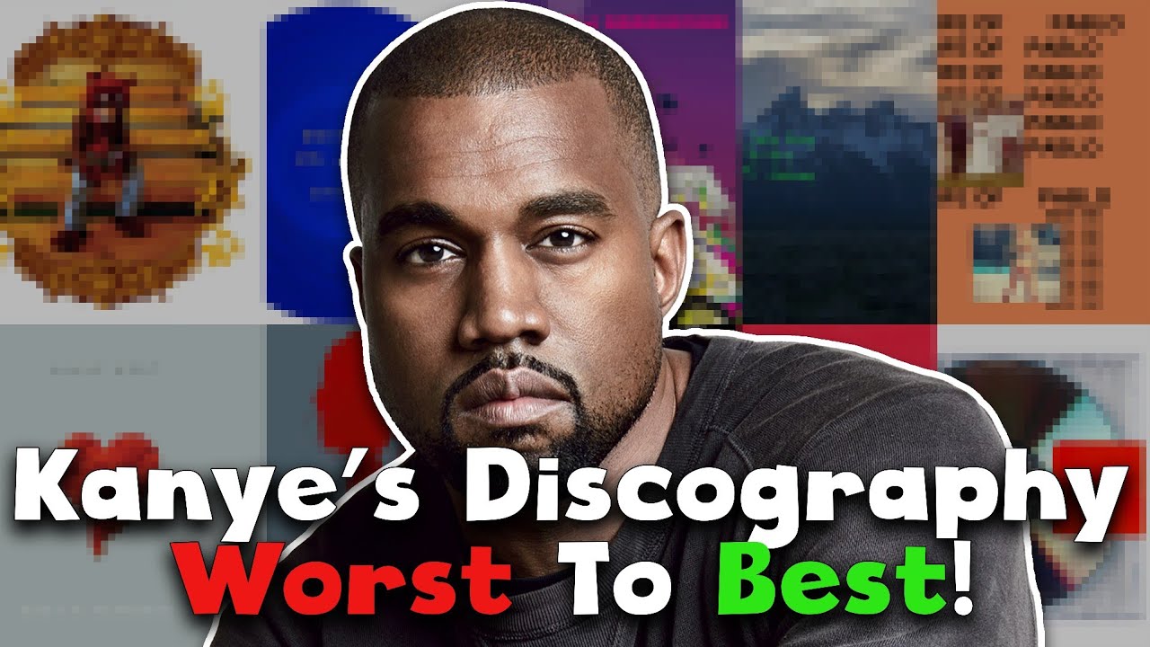 KANYE WEST: All ALBUMS RANKED (Worst To Best)