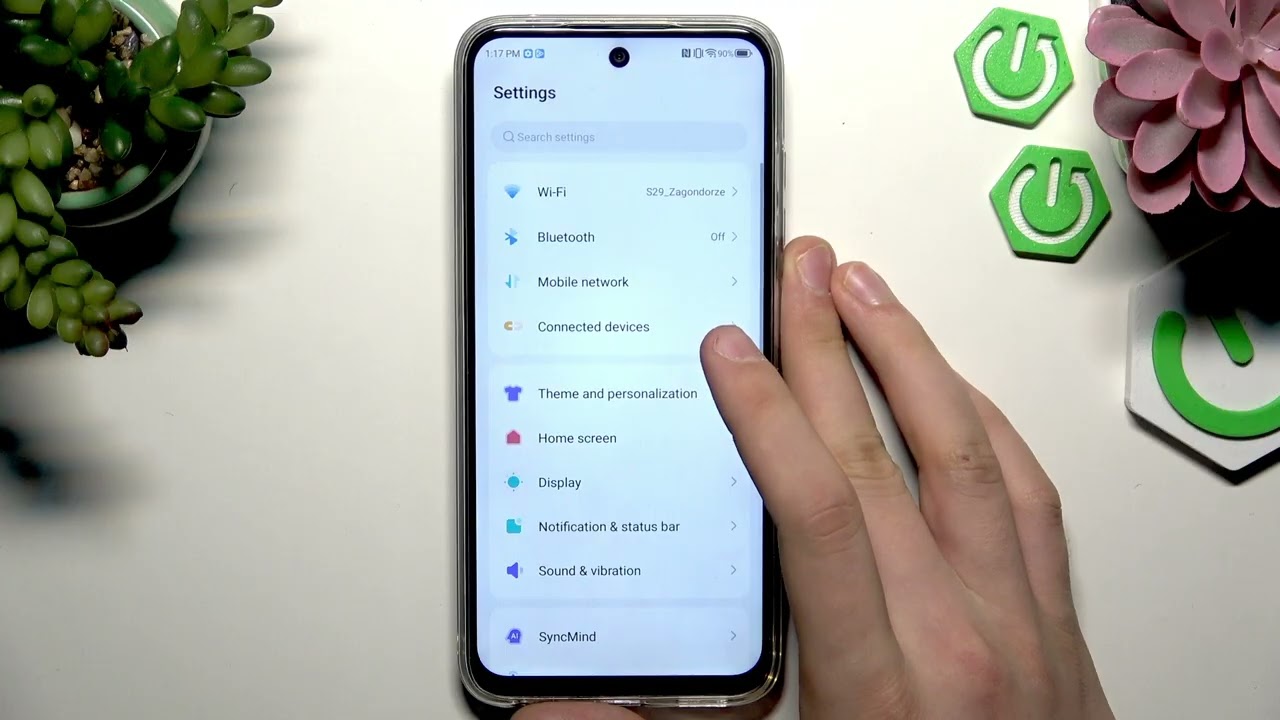 How to Change Font Size and Style in ZTE Blade V70 Vita