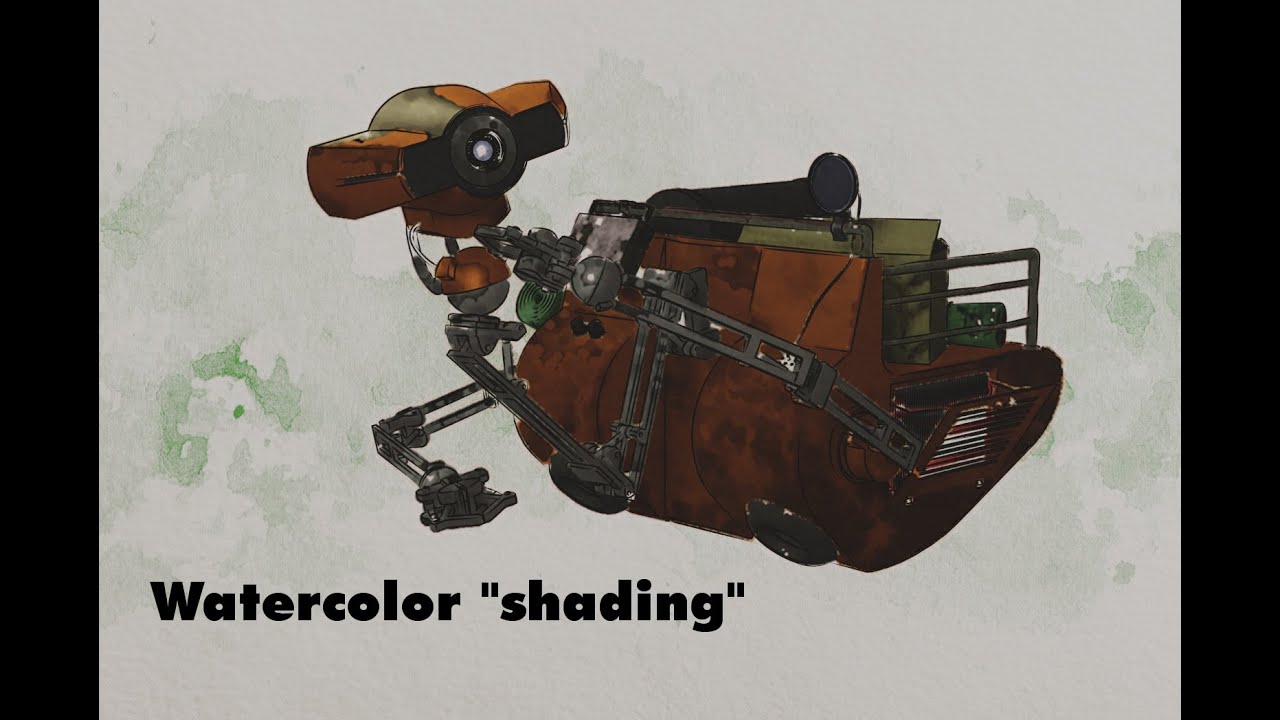 Blender NPR Intermediate - Watercolor 