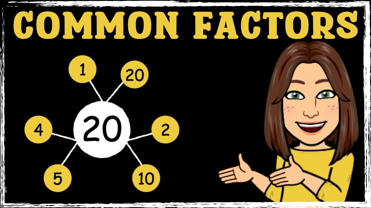 Learn to Find Common Factors and HCF Fast!
