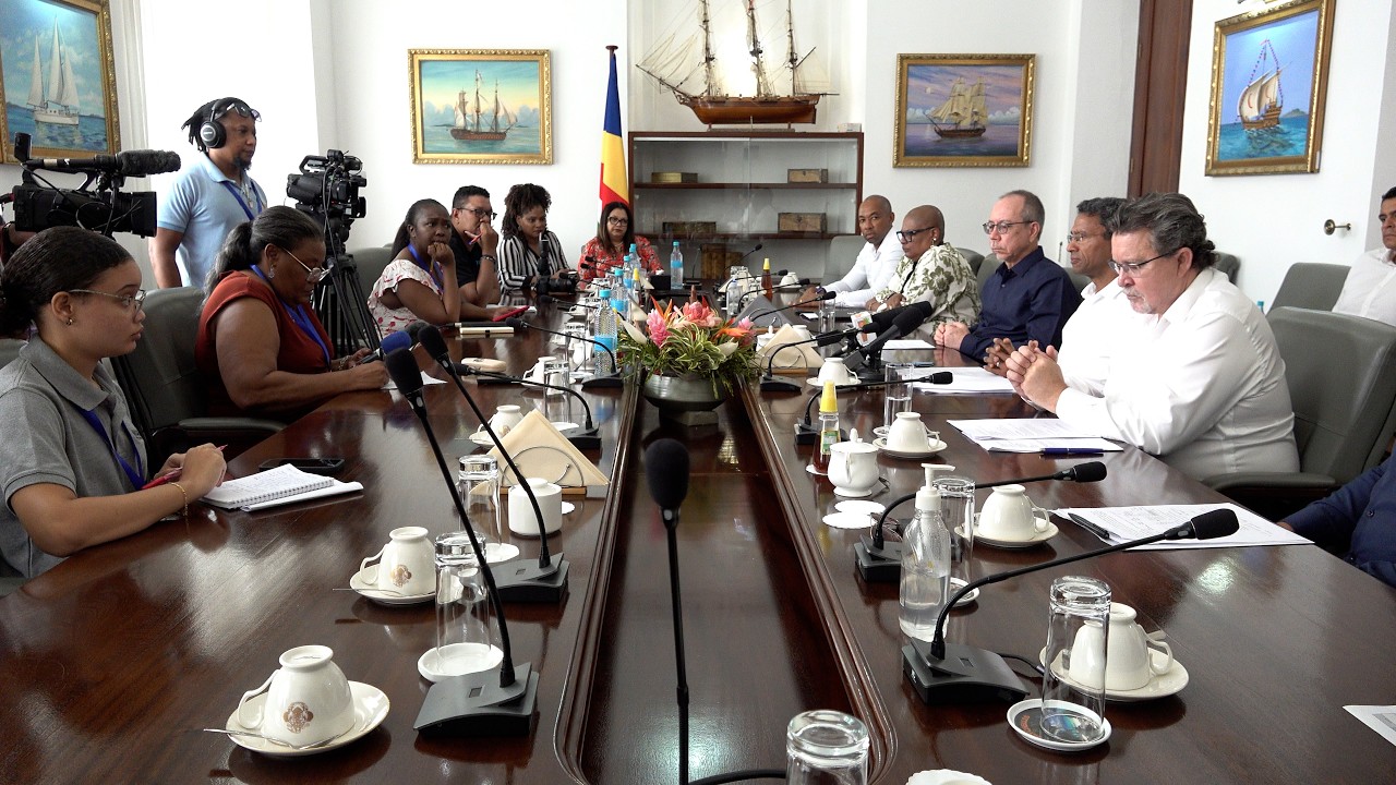 Press Conference on the potential implications of the conflict in Iran will have on Seychelles
