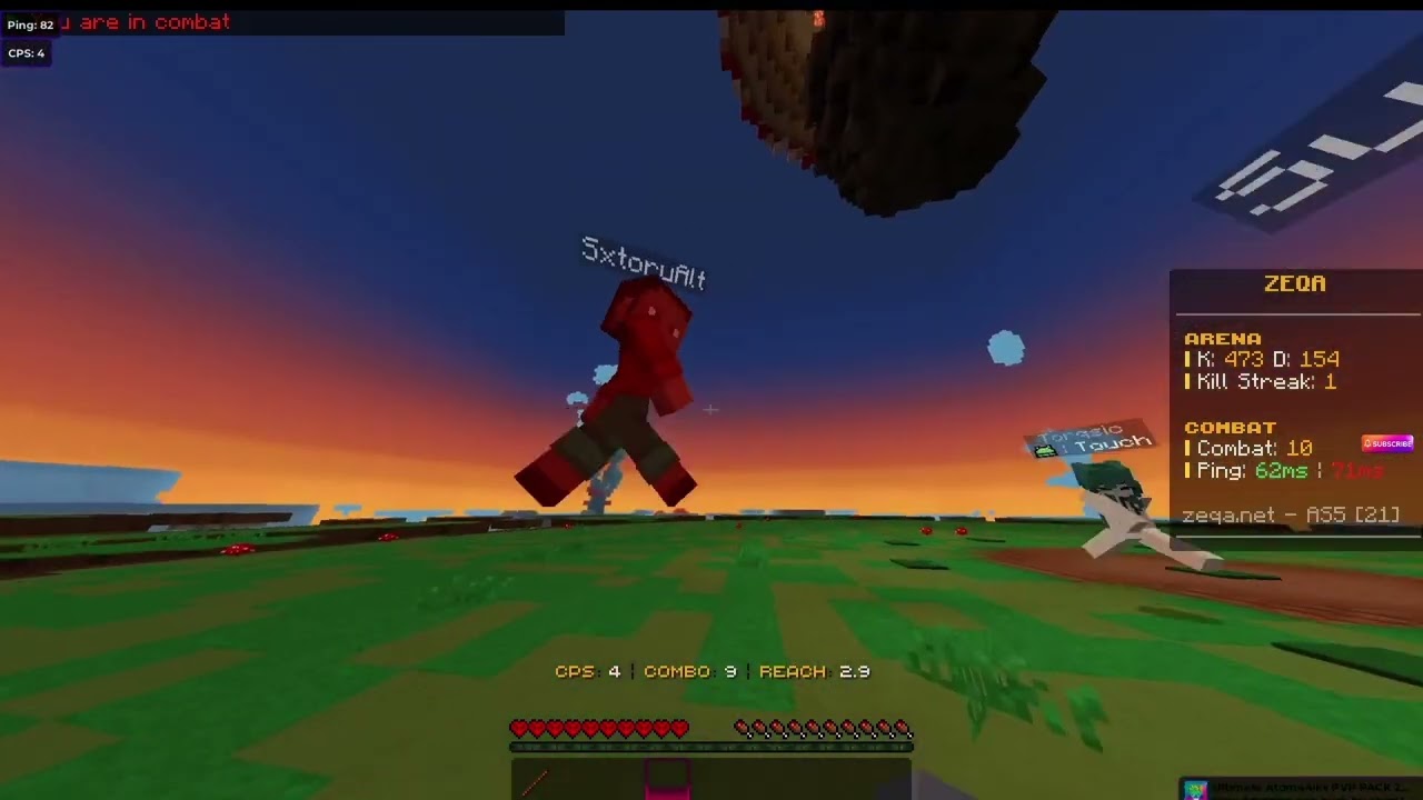 Hive SkyWars Fights & Zeqa Combos | Edited Clips