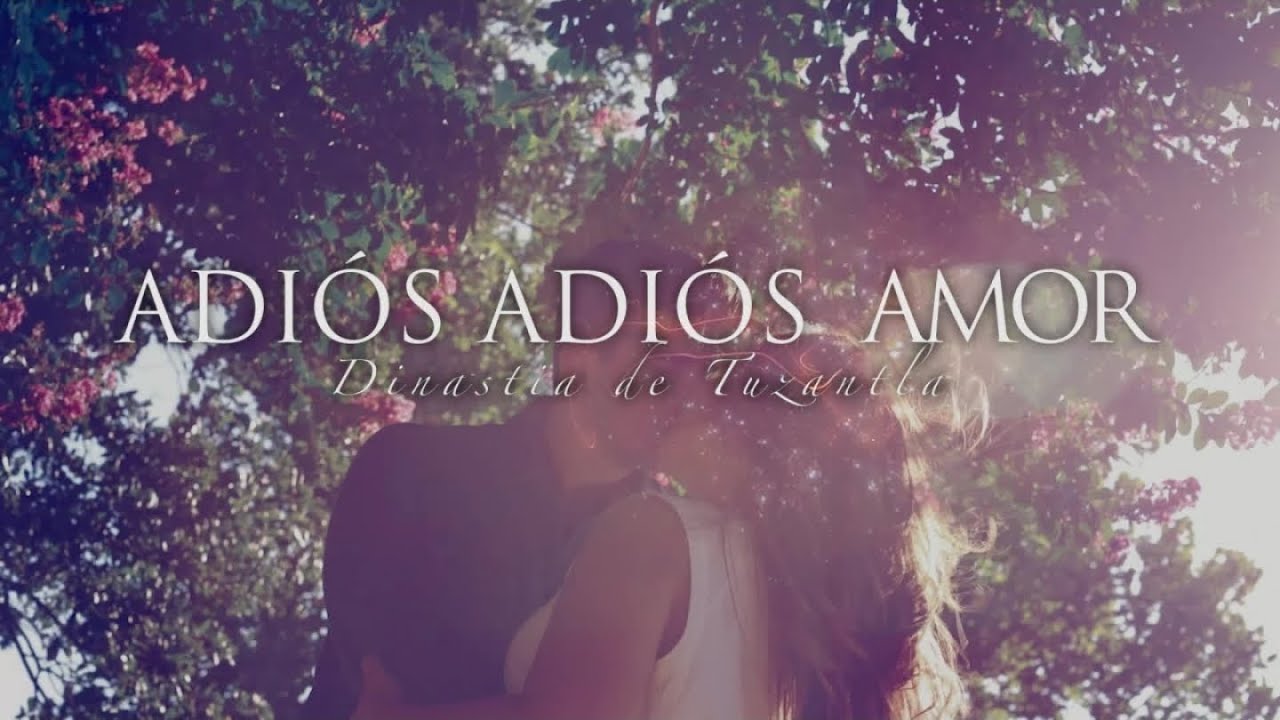 LA DINASTIA DE TUZANTLA , MICH. - ADIÓS ADIÓS AMOR (Video Lyrics/Letra)