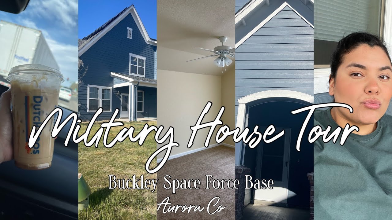 Empty Military House Tour | Buckley Space Force Base | Aurora Colorado