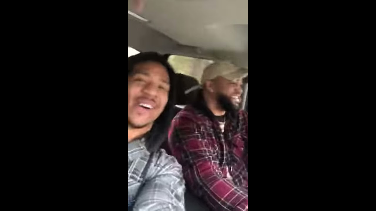Jas Sizzles, DJ Bless, Alexis escuchando Dembow en la truck...@JasSizzles