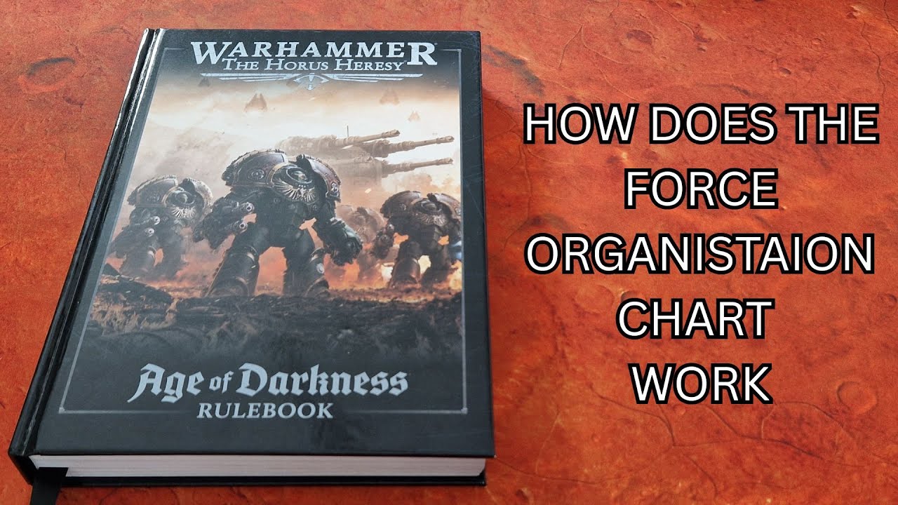 How do you assemble an army? Warhammer Horus Heresy 3rd edition