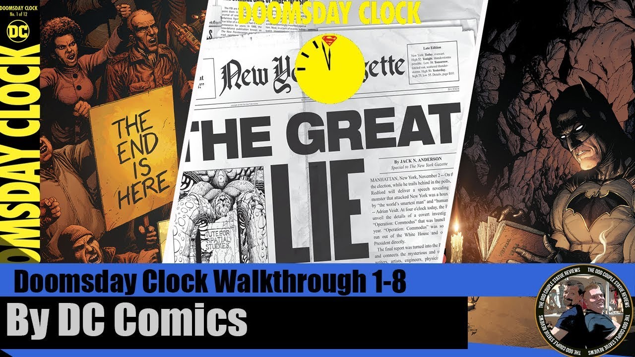 Doomsday Clock Walk through issues 1-8