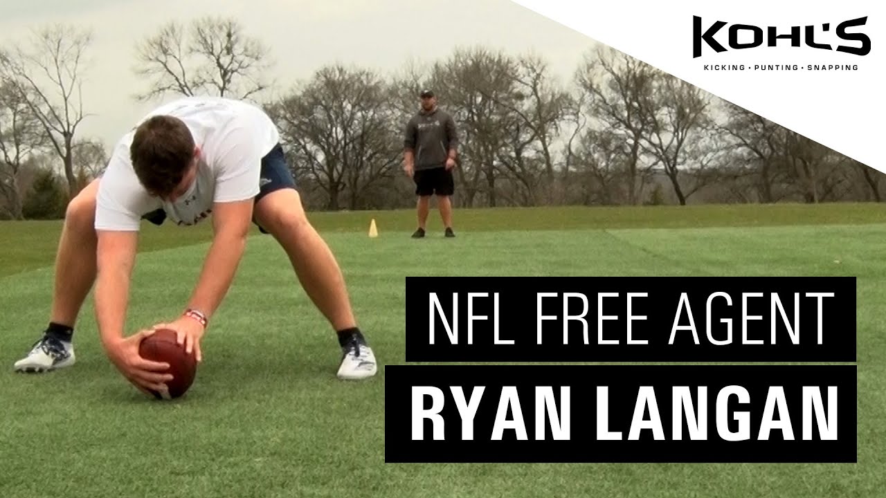 Ryan Langan // NFL Draft Eligible Long Snapper // Kohl's SnappingCamps