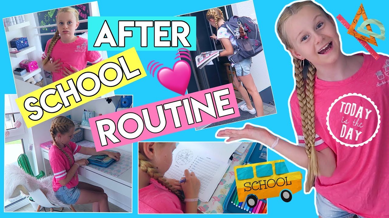 🌞MEINE AFTER SCHOOL /HAUSAUFGABEN ROUTINE 2018 MaVie Family Ratgeber