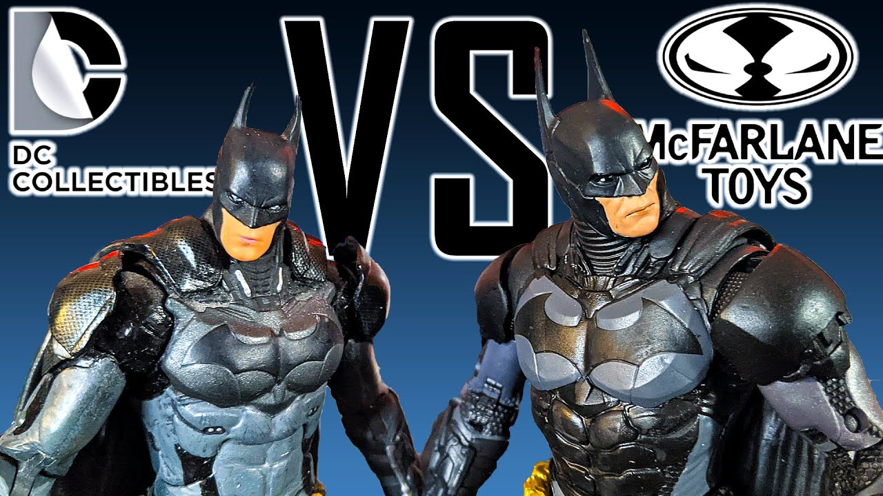 Best Arkham Knight Batman figure ever??? (DC Collectibles vs. McFarlane Toys Comparison)
