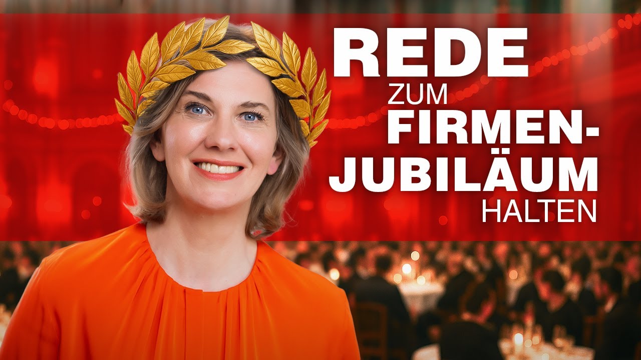 Brillante Rede fürs Firmenjubliläum I Ansprachen & Grußworte, ohne zu langweilen | Executive Content