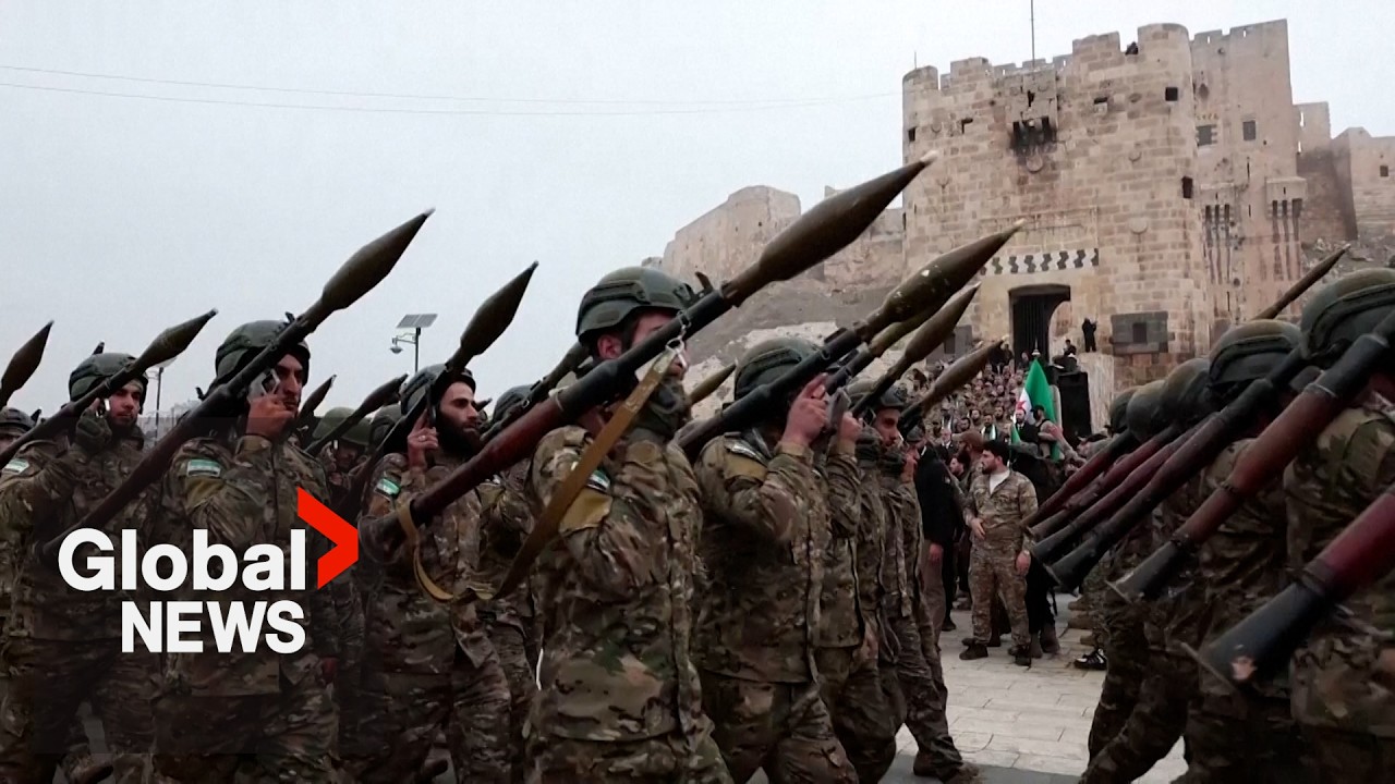Syria marks 1st anniversary of al-Assad's fall with military parades