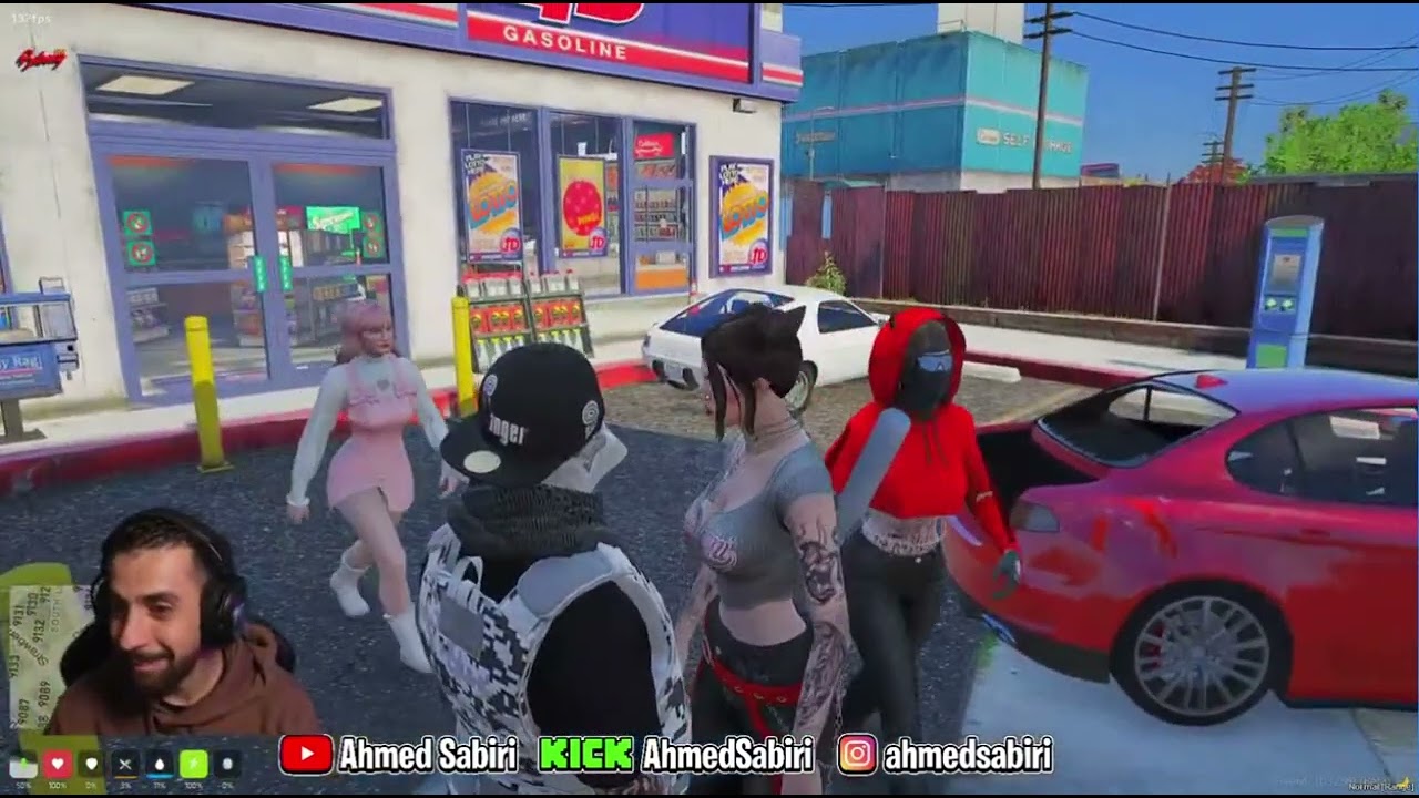 AhmedSabiri M3A FIFI  gta rp || فيفي حماقت🤣🤣