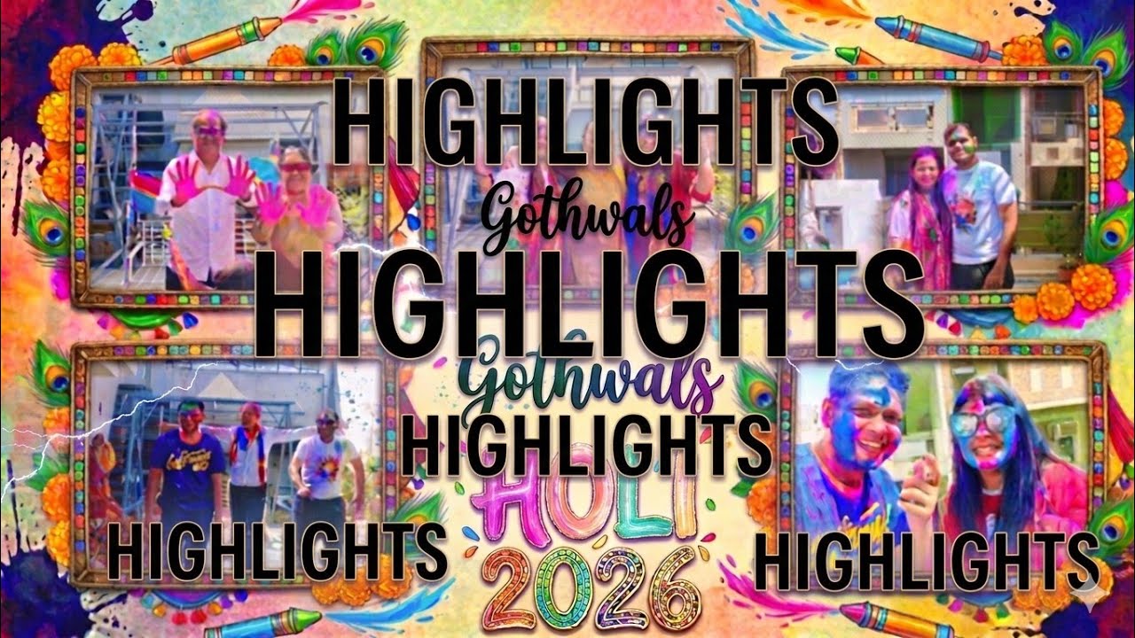 Holi celebrations highlights at GOTHWALS 