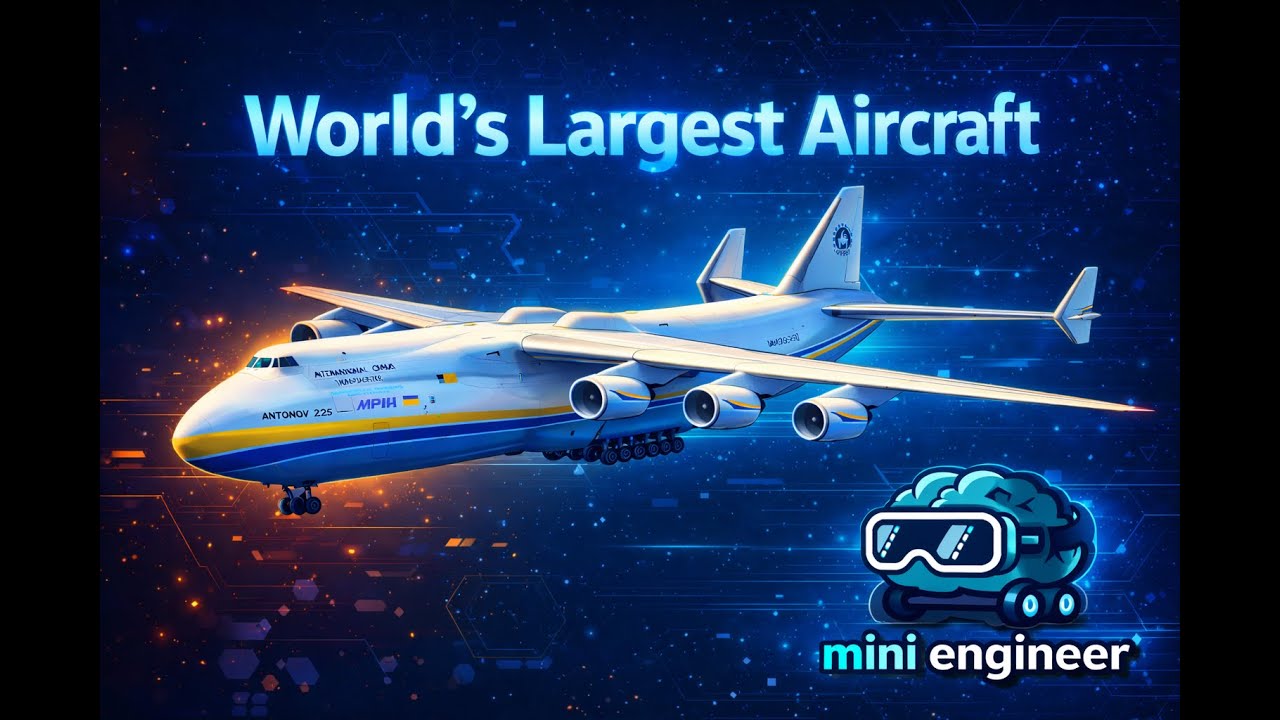 World's Largest Aircraft - Antonov An 225 Mriya