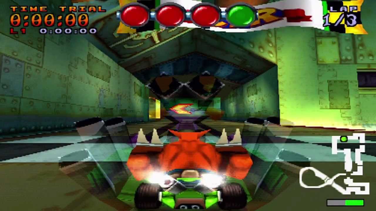 Crash Team Racing Time Trial HD (N.Gin Labs)