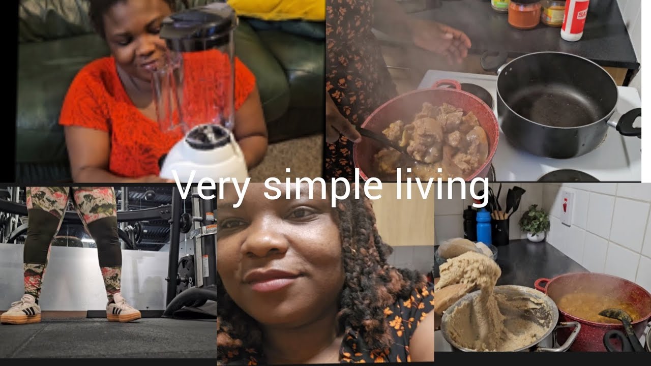 Busy Saturday/Gym/cooking/ simple living/lifestyle 