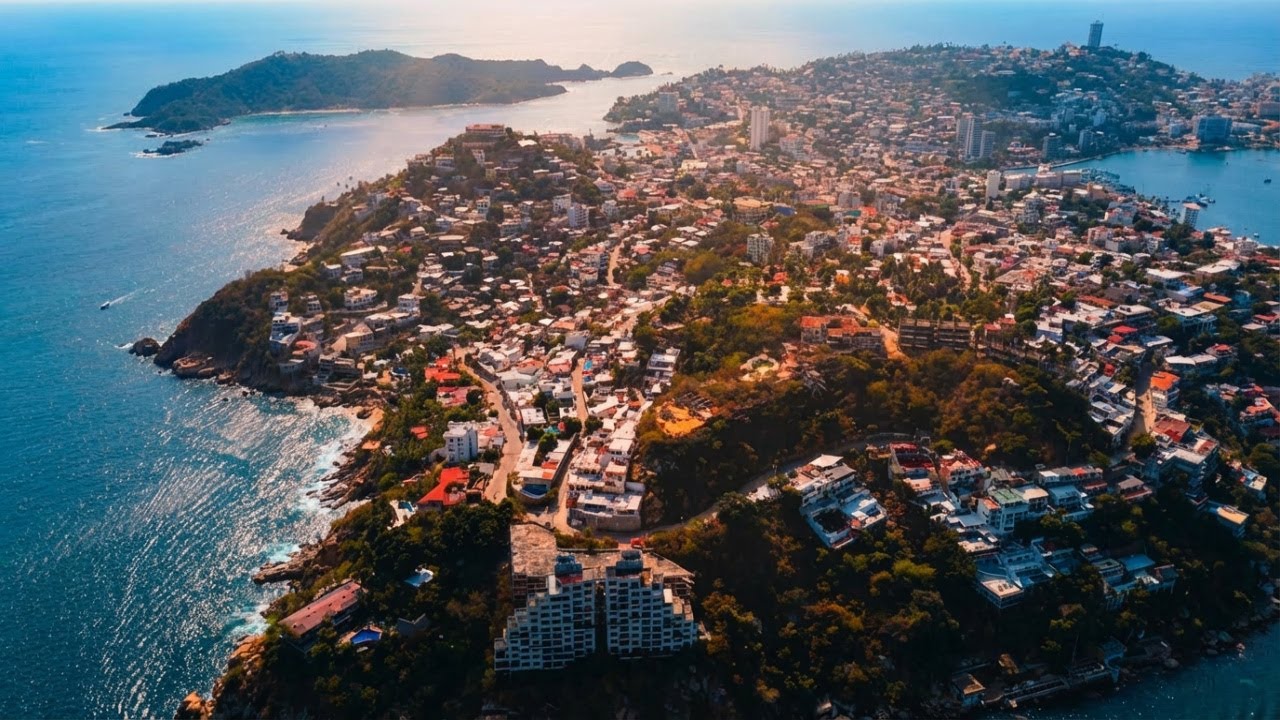 Caminata en Acapulco por las americas de principio a fin