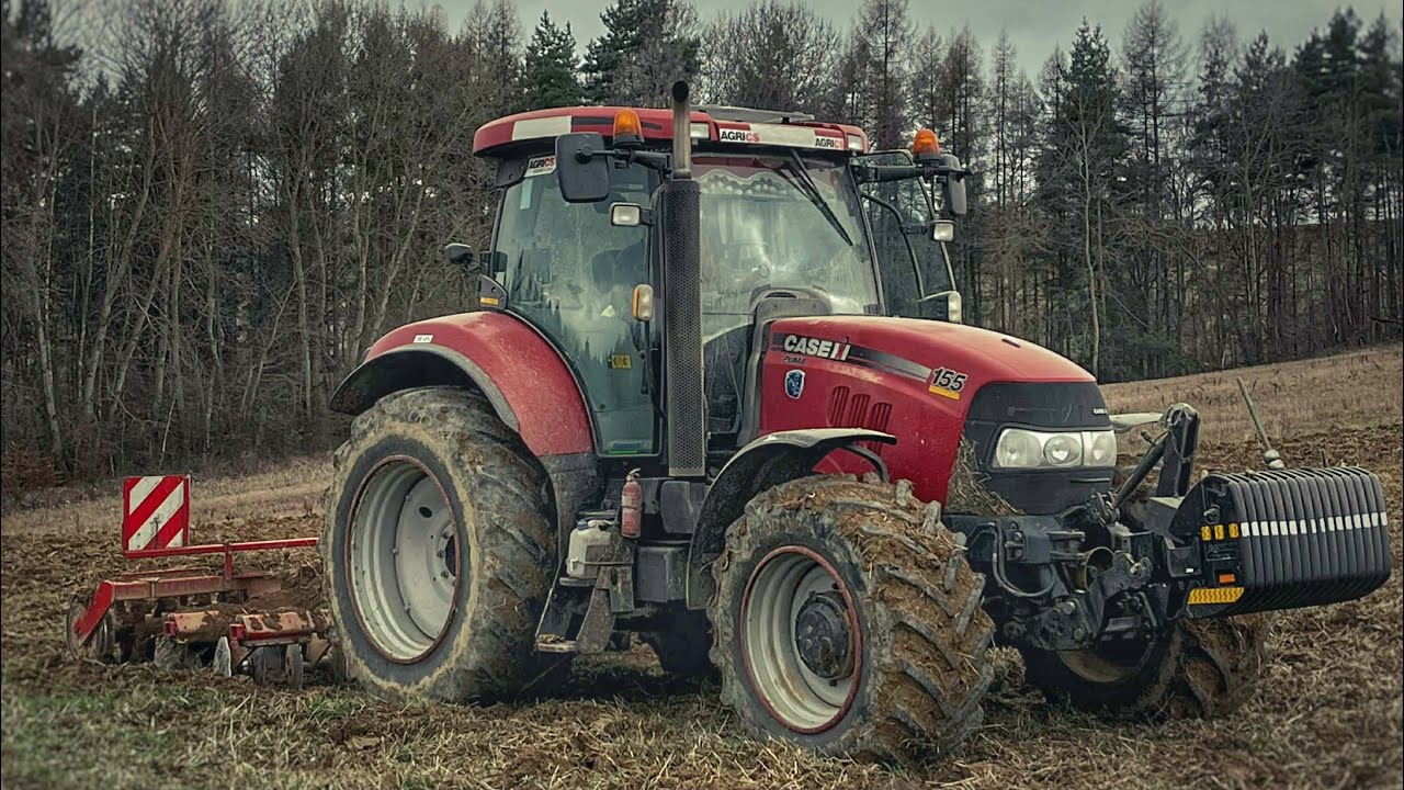 🚜 Case IH Puma 155 & Horsch disky | Práca na poli – Kvačany