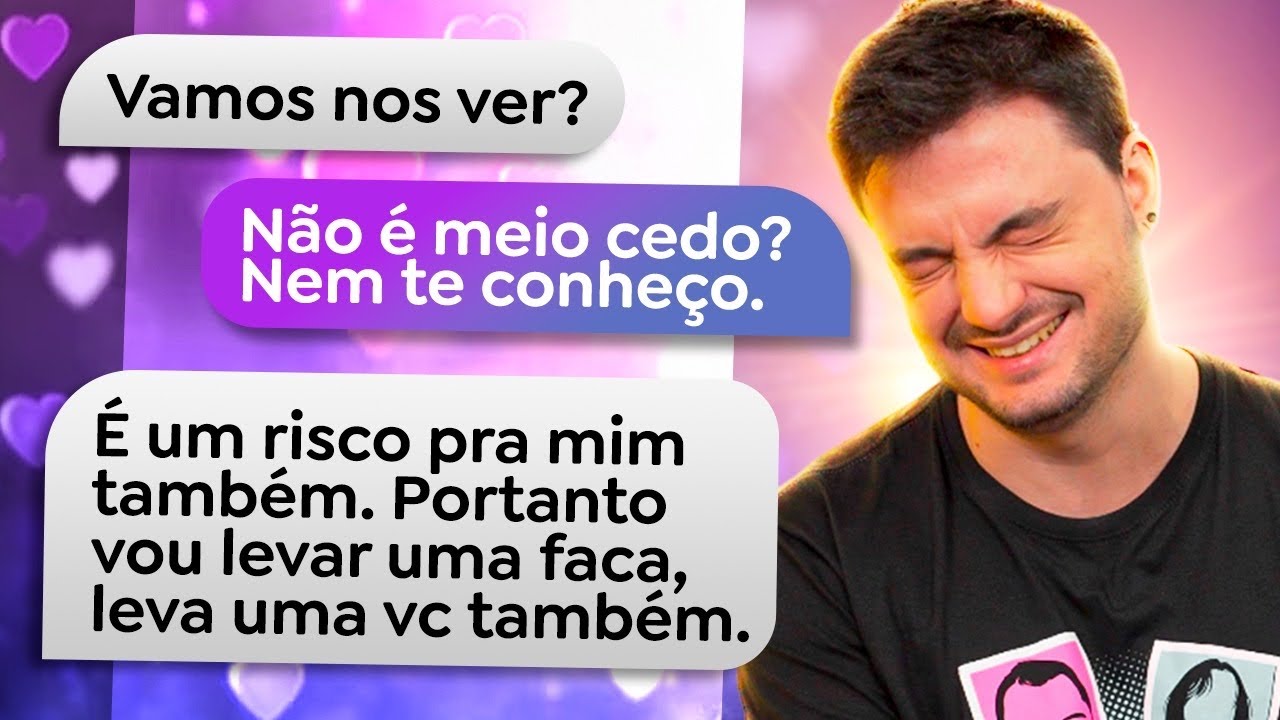 COMO NÃO!!! ABORDAR ALGUÉM POR MENSAGEM