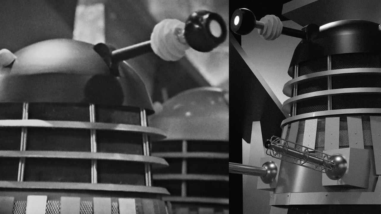 The Daleks&rsquo; Master Plan &ndash; Episode 3: Animation vs. Footage Comparison