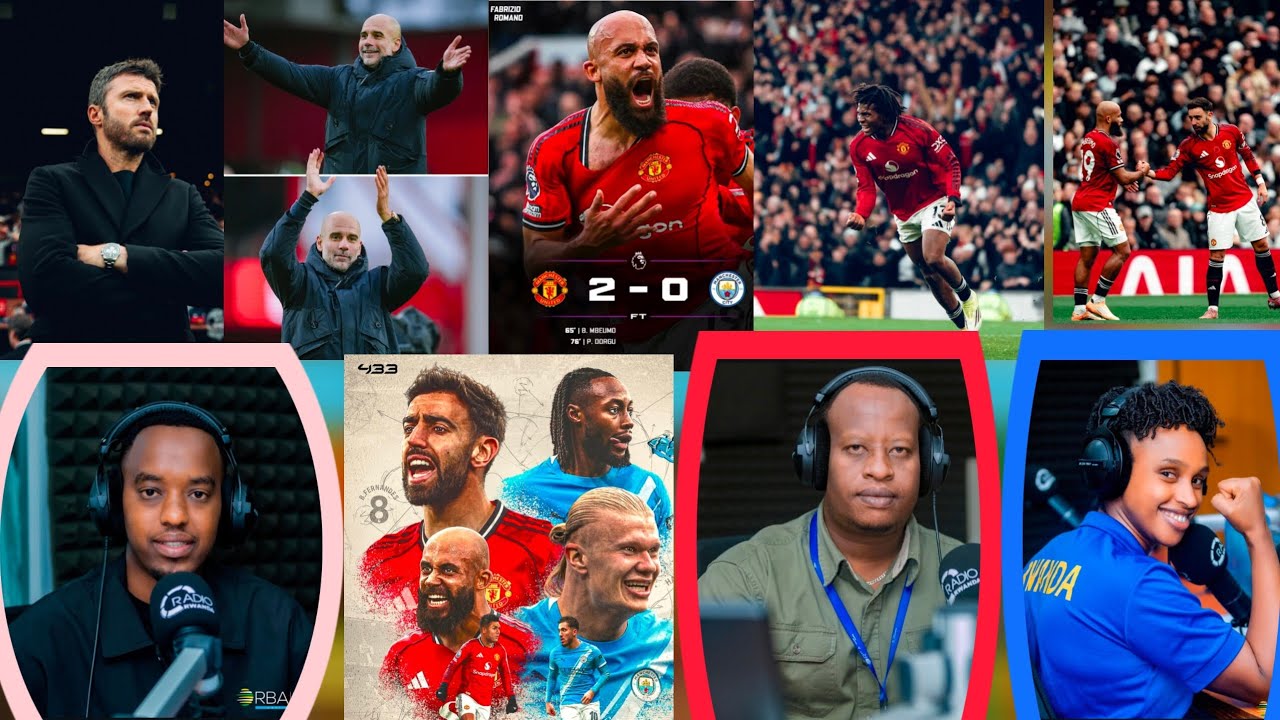 ♨️♨️ UMVA UBUSESENGUZI HATARI MANCHESTER UNITED 🔴⚪ NYUMA YOGUTSINDA MAN CITY (2:0)