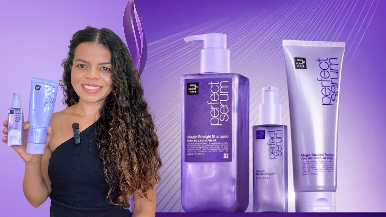 LINHA MAGIC STRAIGHT PERFECT SÉRUM MISE EN SCENE