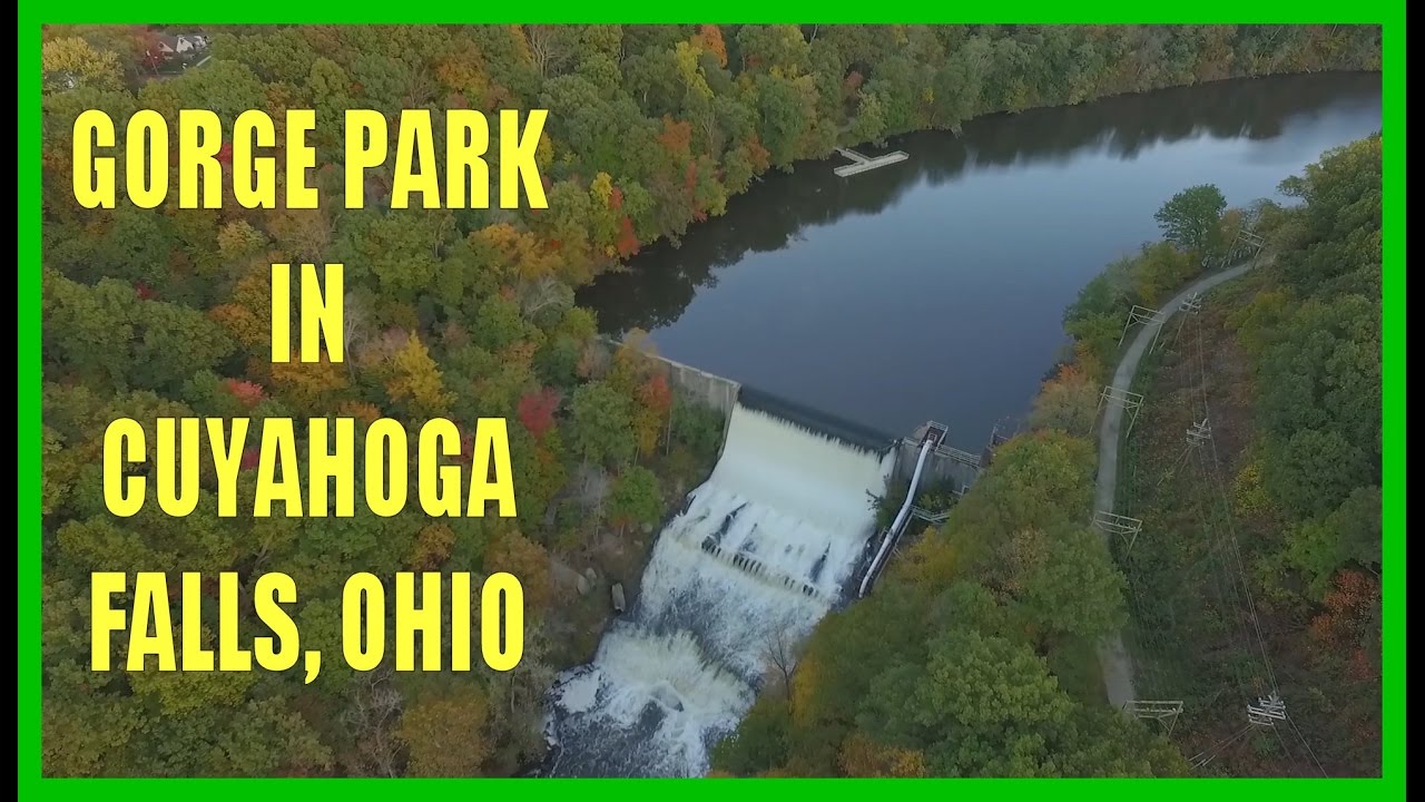 The Gorge Park in Cuyahoga Falls, Ohio - DRONE OHIO