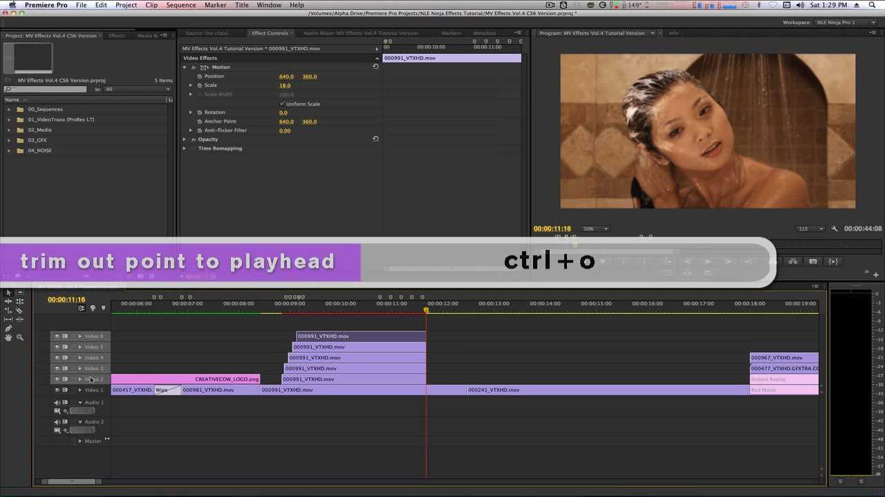 Music Video Effects Vol. 4 Part 1 Premiere Pro CS6 by NLE_Ninja