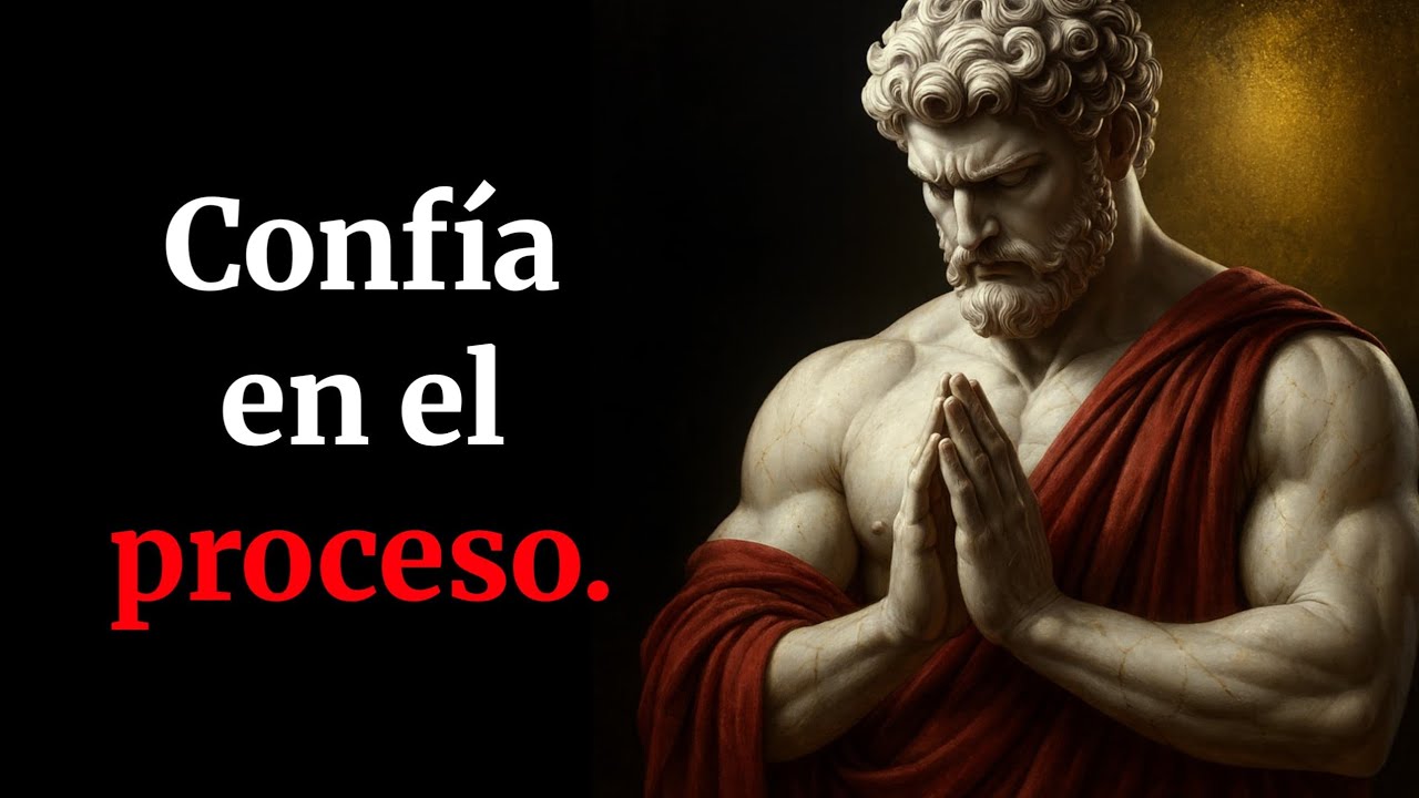 Observa cómo todo mejora cuando confías en el proceso. Filosofía estoica.