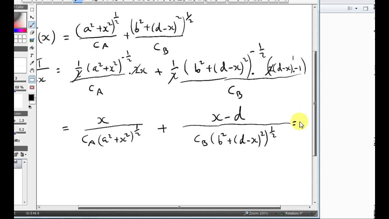 The Principle of Least Time - Refraction