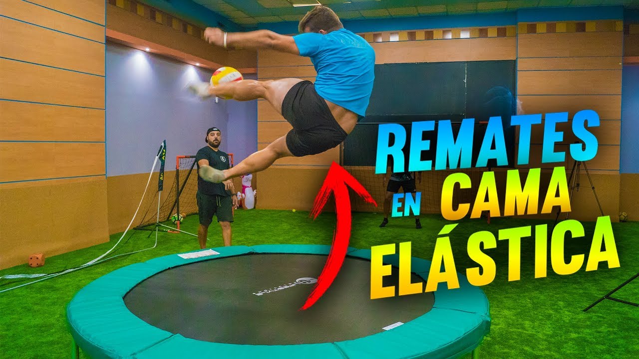REMATES 99% IMPOSIBLES en CAMA ELÁSTICA ¡RETO FÚTBOL!
