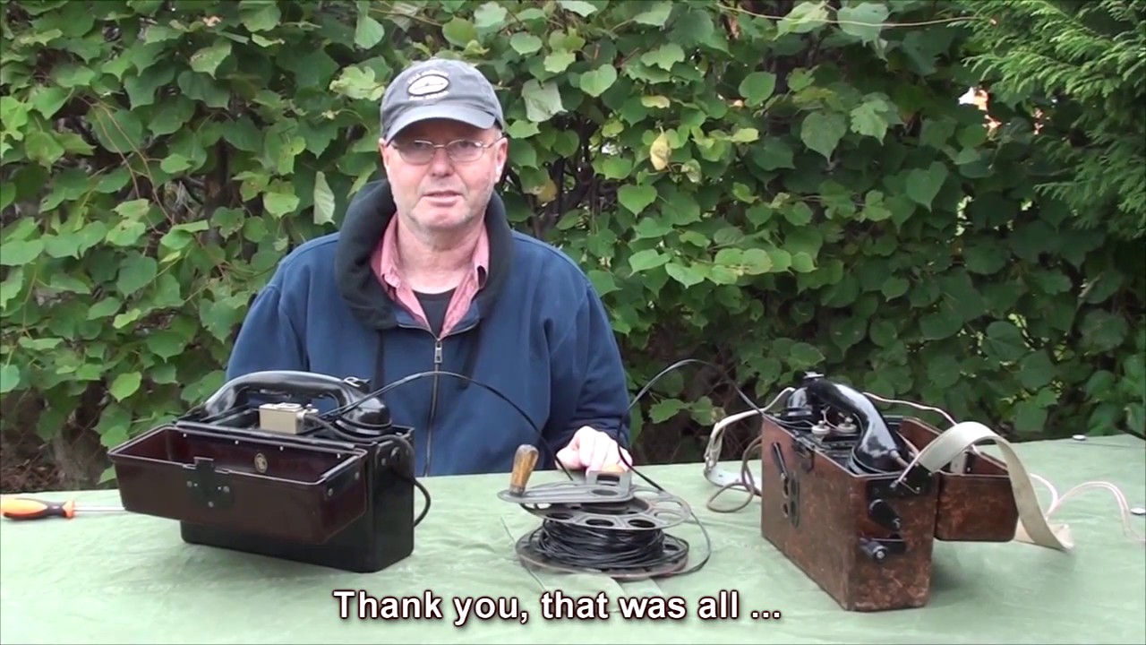German WW2 Telephone #1, FF33 Field Telephone