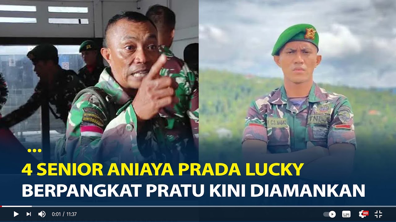 Sosok 4 Senior Diduga Aniaya Prada Lucky hingga Tewas di NTT, Berpangkat Pratu Kini Diamankan