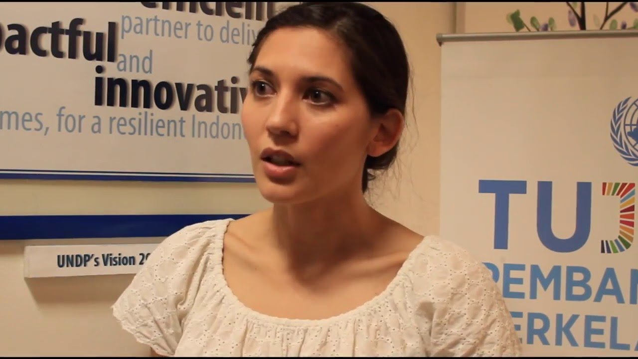 Hannah Al Rashid stands for Sustainable Development Goals (SDGs)