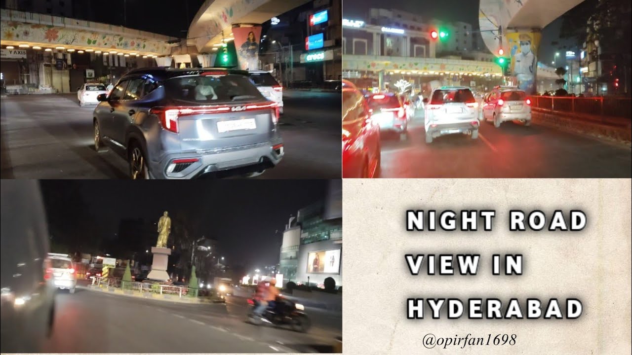 Night travel view in Charminar Hyderabad | best road view | by opirfan #vlog #youtube #viral